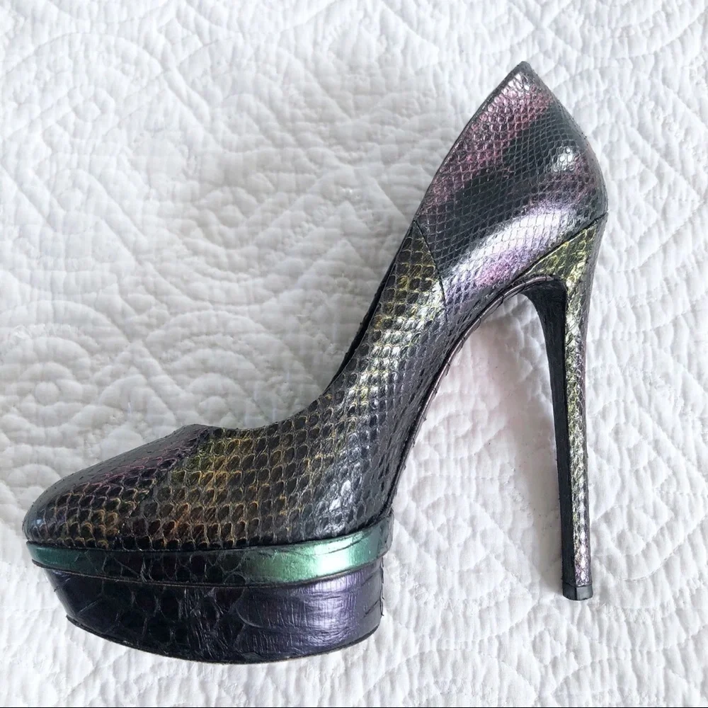 Brian Atwood Ferguson Iridescent Snake Ski…